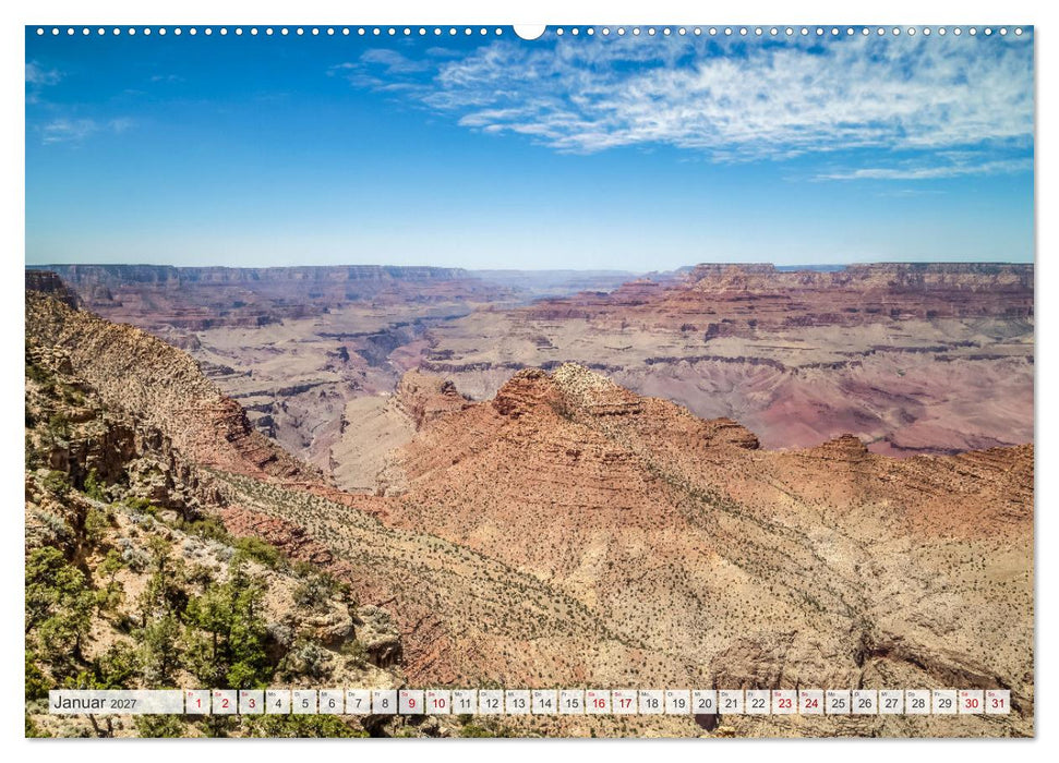 GRAND CANYON Mächtige Schlucht (CALVENDO Premium Wandkalender 2027)