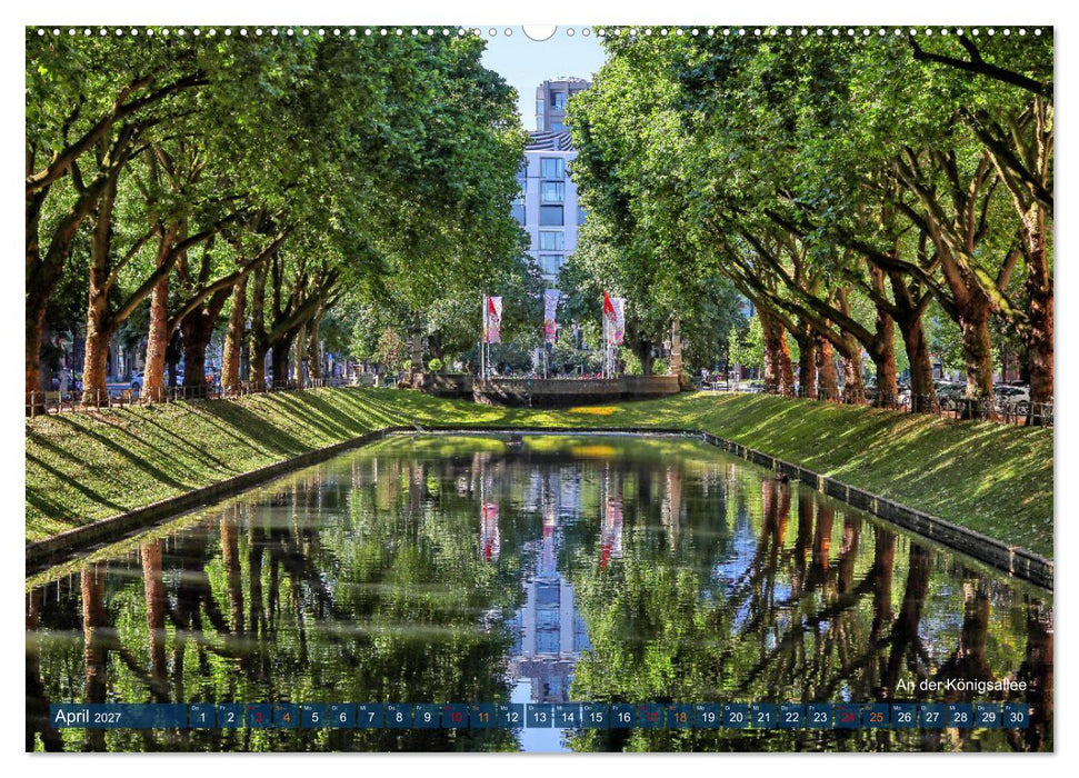 Düsseldorfer Parklandschaften (CALVENDO Wandkalender 2027)
