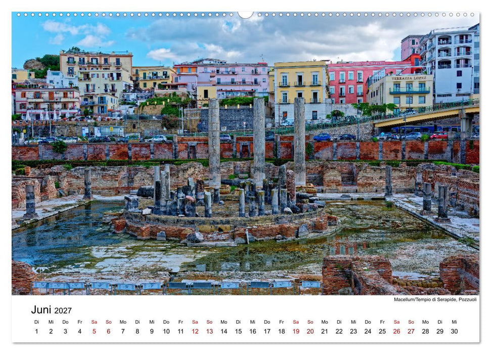 Historisches am Golf von Neapel (CALVENDO Wandkalender 2027)