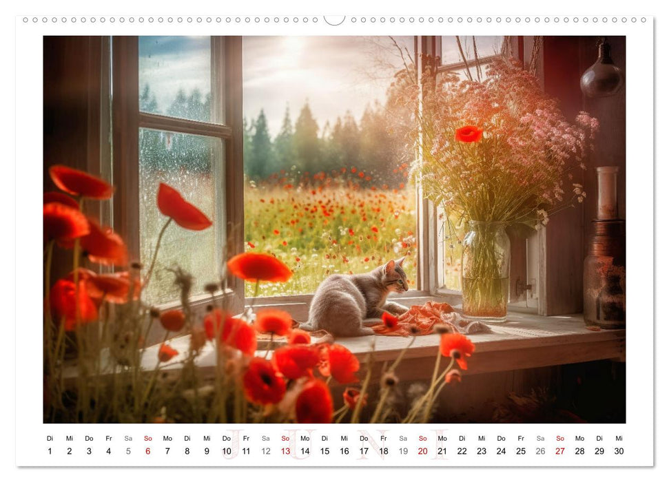 Fensterträume (CALVENDO Premium Wandkalender 2027)