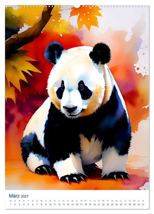 Bedrohte Tierarten 2027 (CALVENDO Premium Wandkalender 2027)