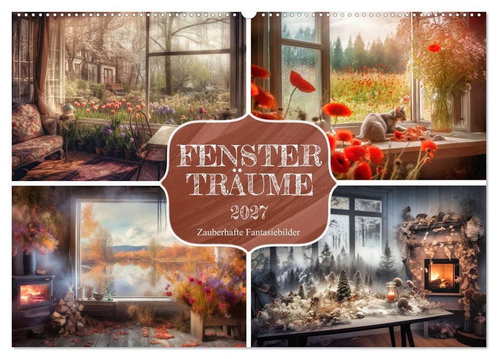 Fensterträume (CALVENDO Wandkalender 2027)
