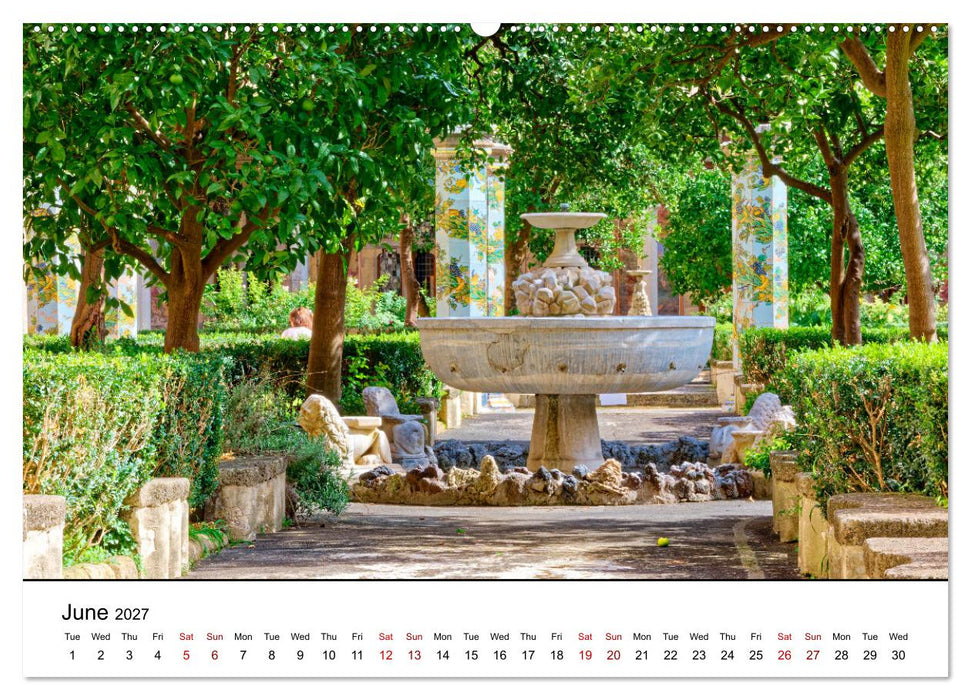 Gulf of Naples - Highlights (CALVENDO Monthly Calendar 2027)
