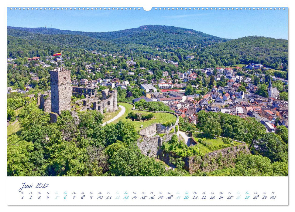 3BurgenWeg im Taunus - Der Erlebnispfad (CALVENDO Wandkalender 2027)