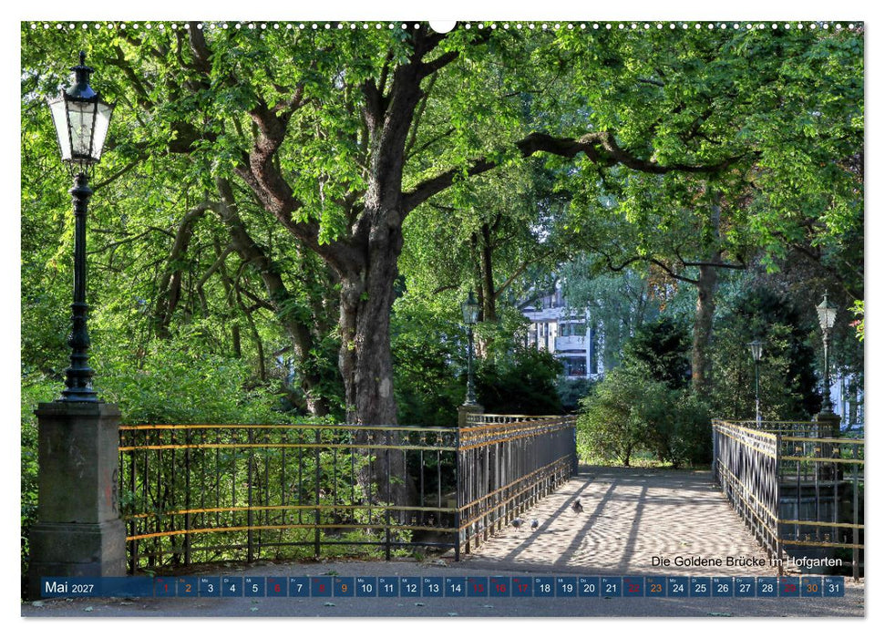 Düsseldorfer Parklandschaften (CALVENDO Premium Wandkalender 2027)