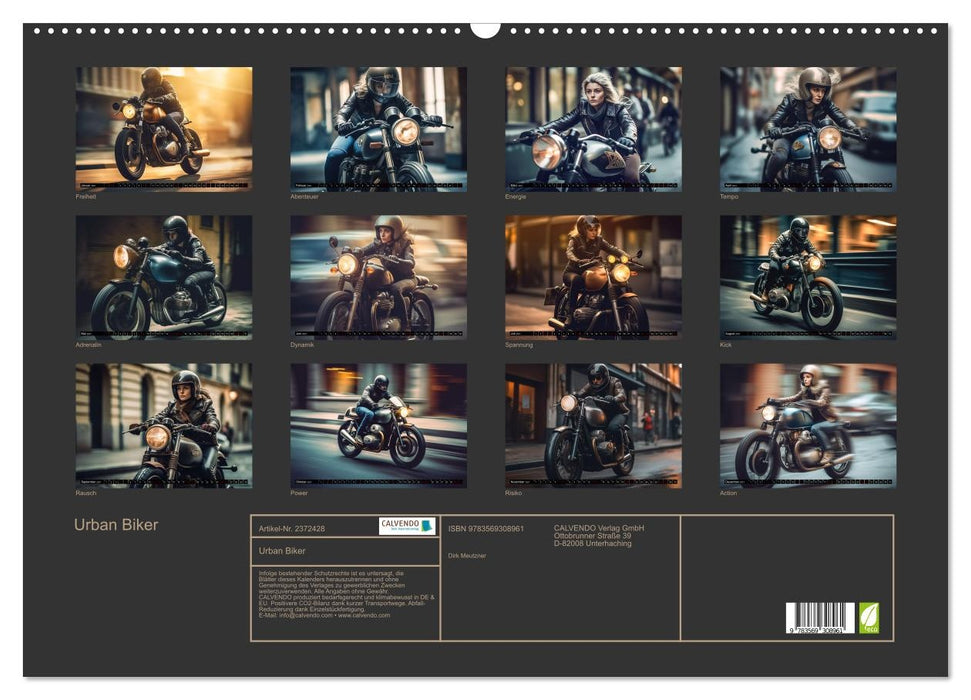 Urban Biker (CALVENDO Wandkalender 2027)
