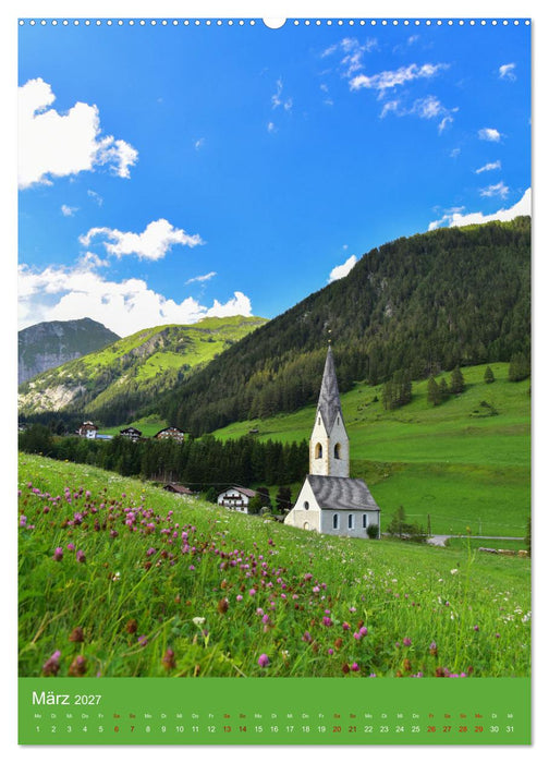 Malerische Kirchen und Kapellen (CALVENDO Premium Wandkalender 2027)