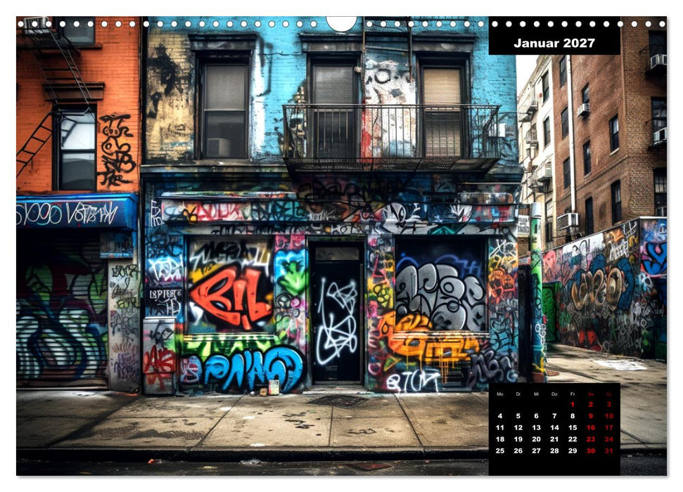 Kunst in der Metropole (CALVENDO Wandkalender 2027)