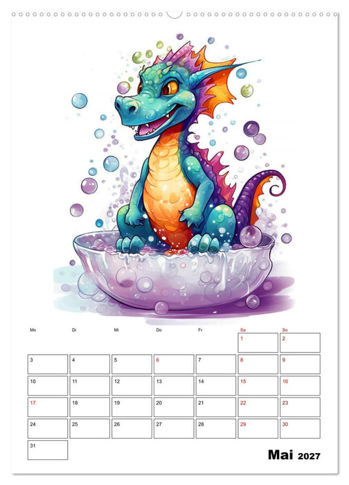 Niedliche Drachen (CALVENDO Wandkalender 2027)