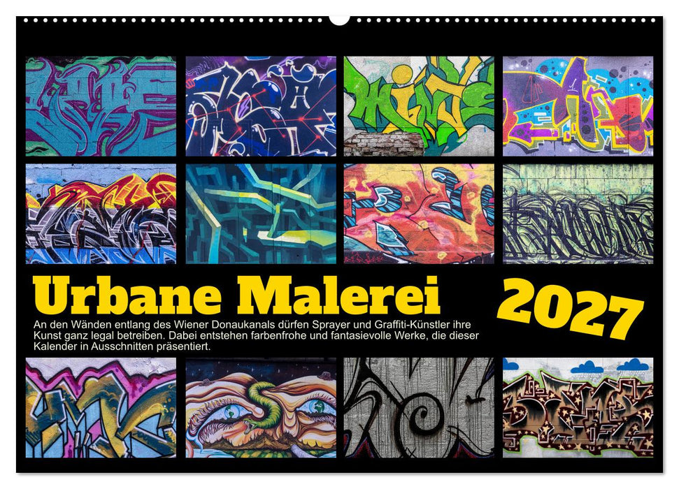 Urbane Malerei (CALVENDO Wandkalender 2027)