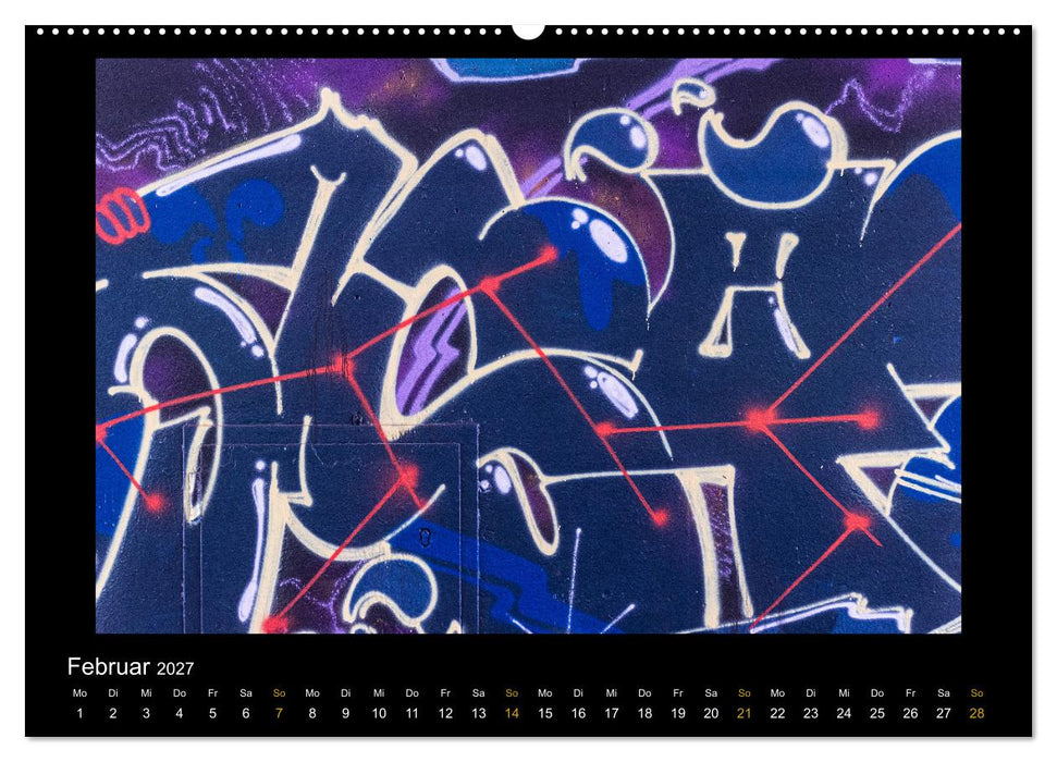 Urbane Malerei (CALVENDO Wandkalender 2027)