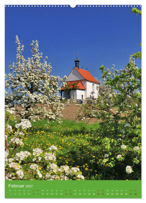 Malerische Kirchen und Kapellen (CALVENDO Wandkalender 2027)