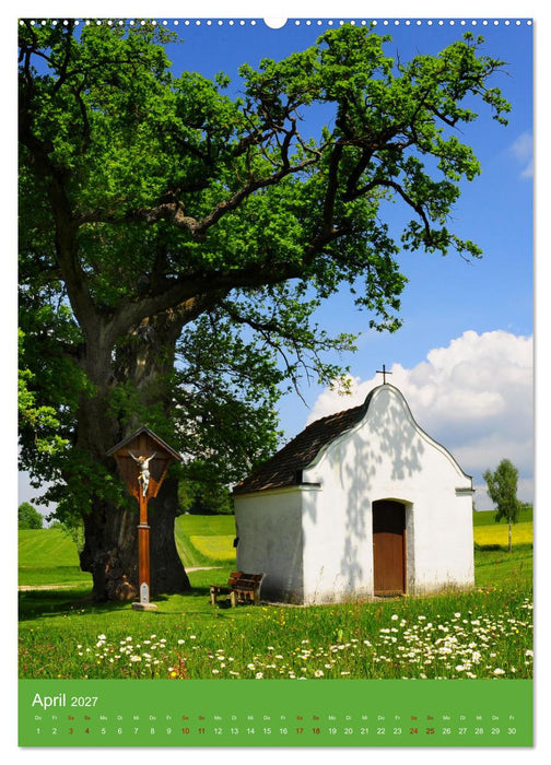 Malerische Kirchen und Kapellen (CALVENDO Wandkalender 2027)