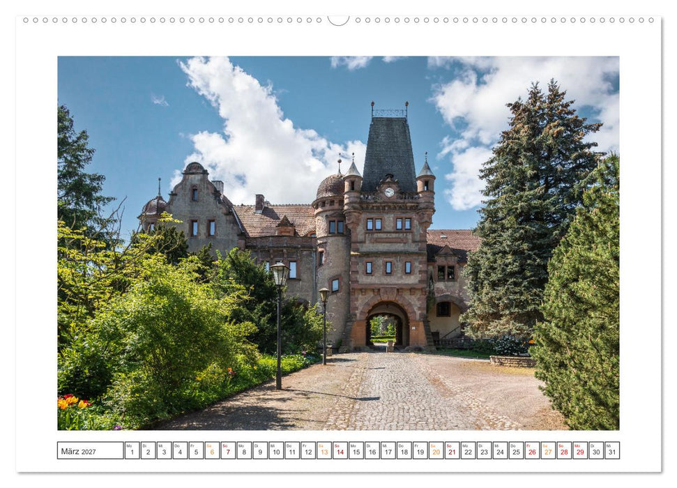 Burgen und Schlösser (CALVENDO Premium Wandkalender 2027)
