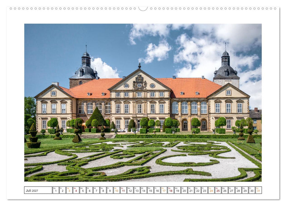Burgen und Schlösser (CALVENDO Premium Wandkalender 2027)