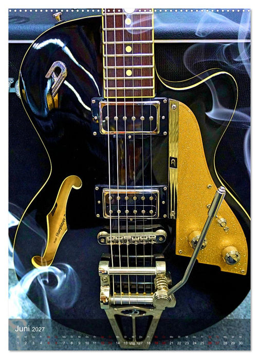 Magische Gitarren (CALVENDO Wandkalender 2027)