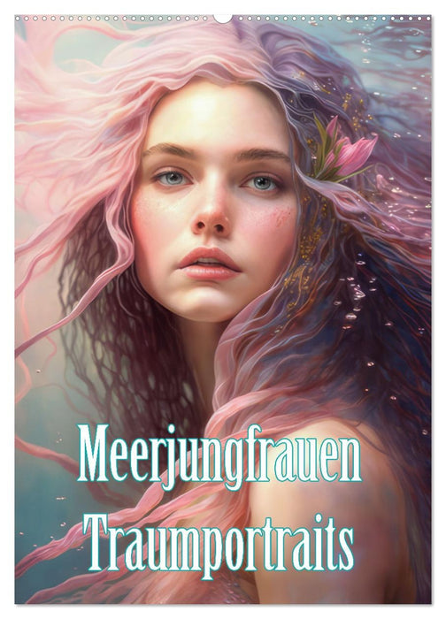 Meerjungfrauen Traumportraits (CALVENDO Wandkalender 2027)