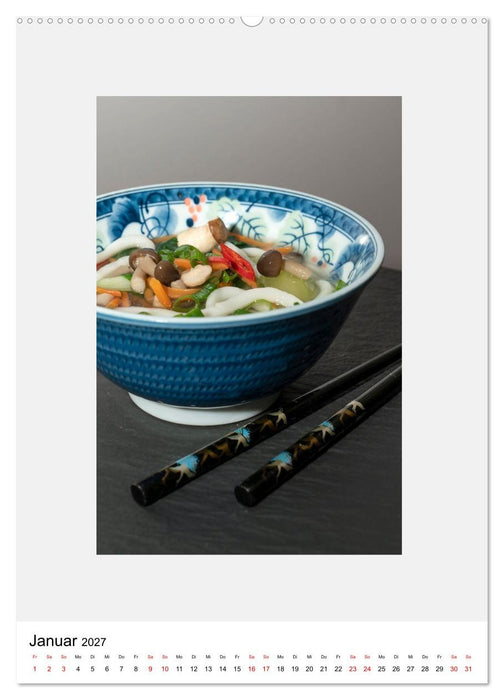 Japanese Cuisine II (CALVENDO Premium Wandkalender 2027)