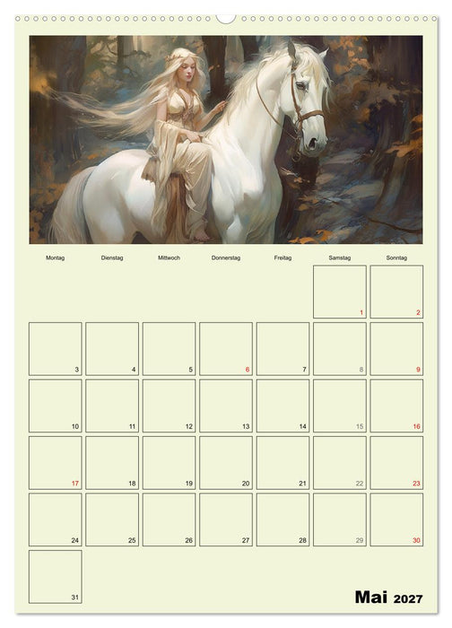 Im Zauberwald. Mystische Fabelwesen (CALVENDO Wandkalender 2027)