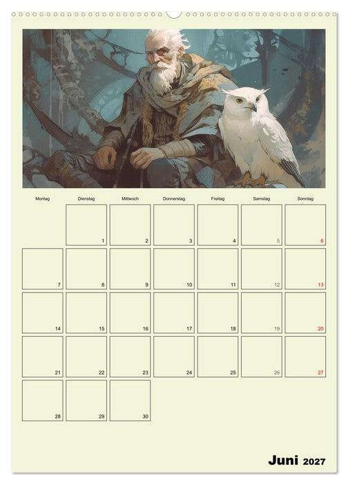 Im Zauberwald. Mystische Fabelwesen (CALVENDO Wandkalender 2027)