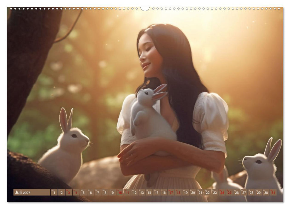 Glücklich wie im Märchen (CALVENDO Premium Wandkalender 2027)