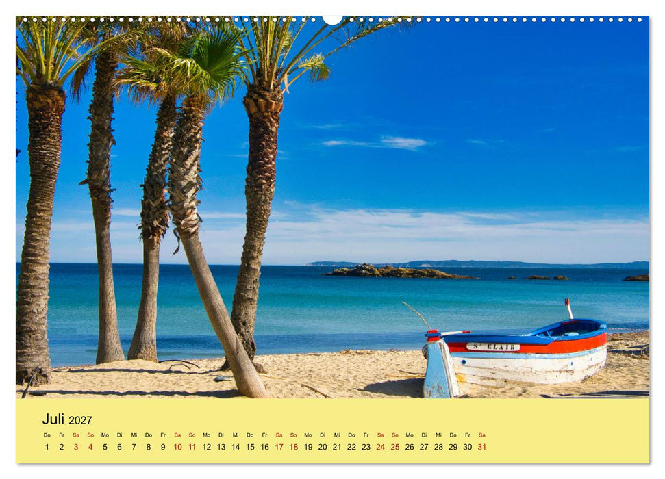 Naturparadiese an der Côte d'Azur (CALVENDO Premium Wandkalender 2027)