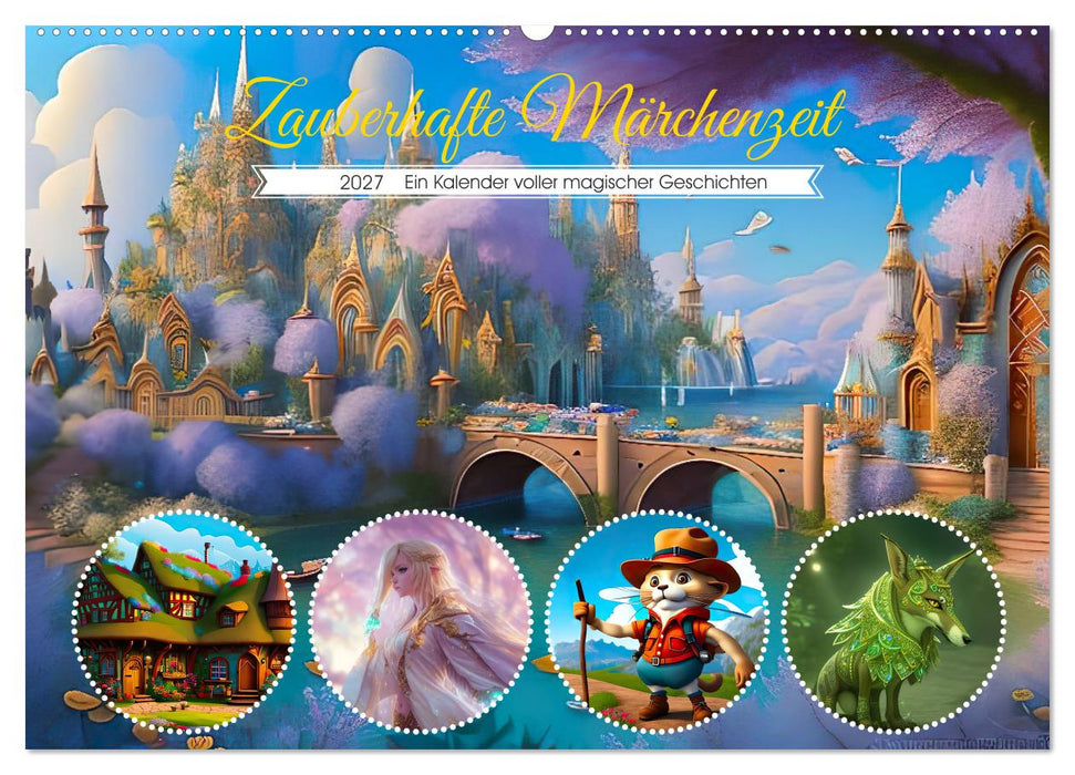 Zauberhafte Märchenzeit (CALVENDO Wandkalender 2027)