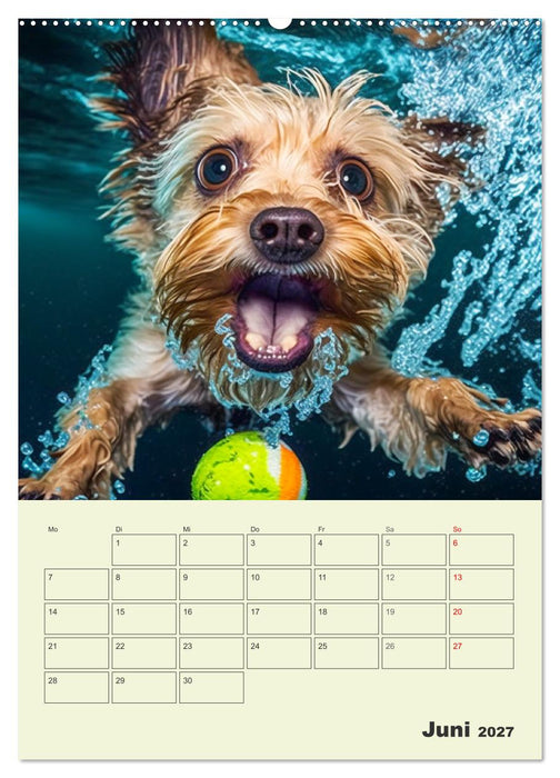 Yorkshire Terrier. Fröhliche Energiebündel in Aktion (CALVENDO Wandkalender 2027)