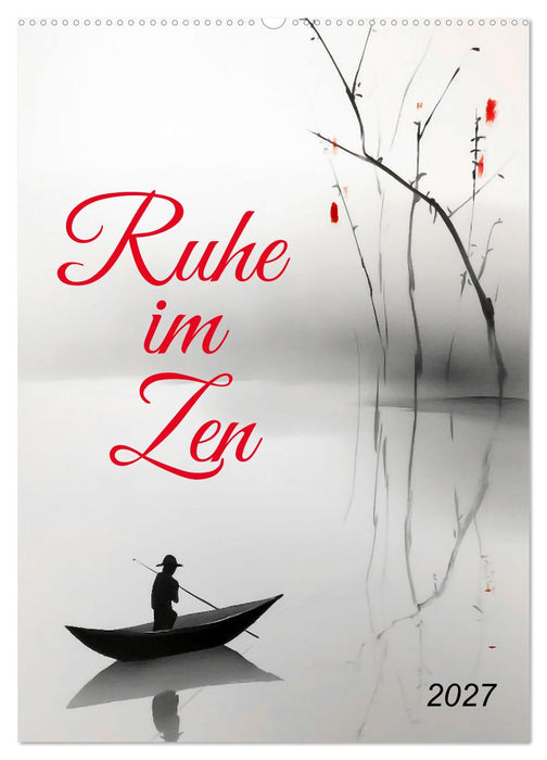 Ruhe im Zen (CALVENDO Wandkalender 2027)