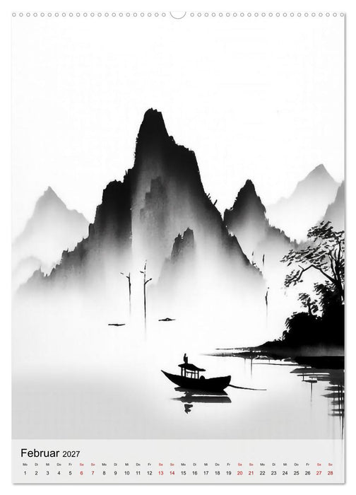 Ruhe im Zen (CALVENDO Wandkalender 2027)