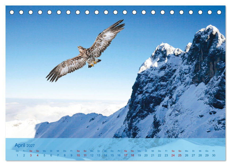 Wintertage in den Bergen (CALVENDO Wandkalender 2027)