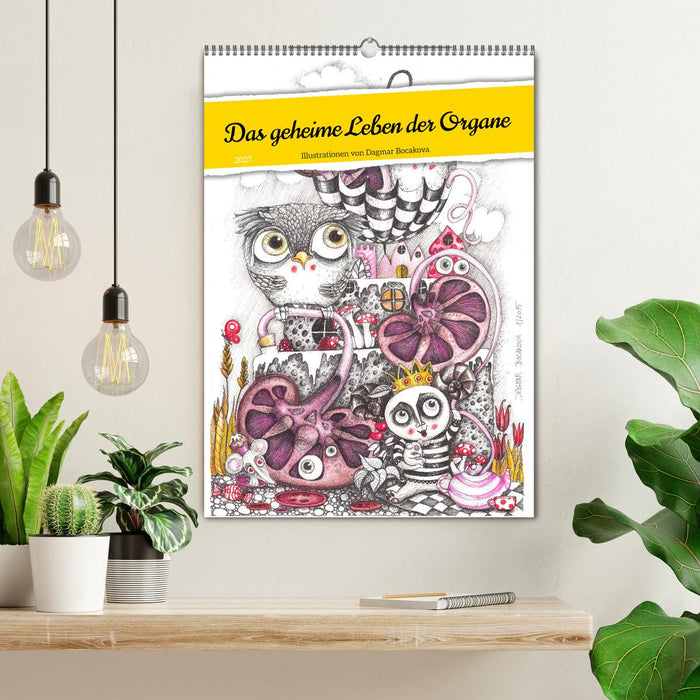Das geheime Leben der Organe (CALVENDO Wandkalender 2027)