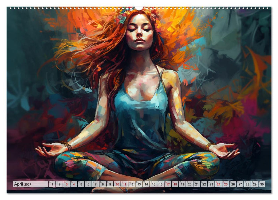 Yoga, die innere Balance (CALVENDO Wandkalender 2027)