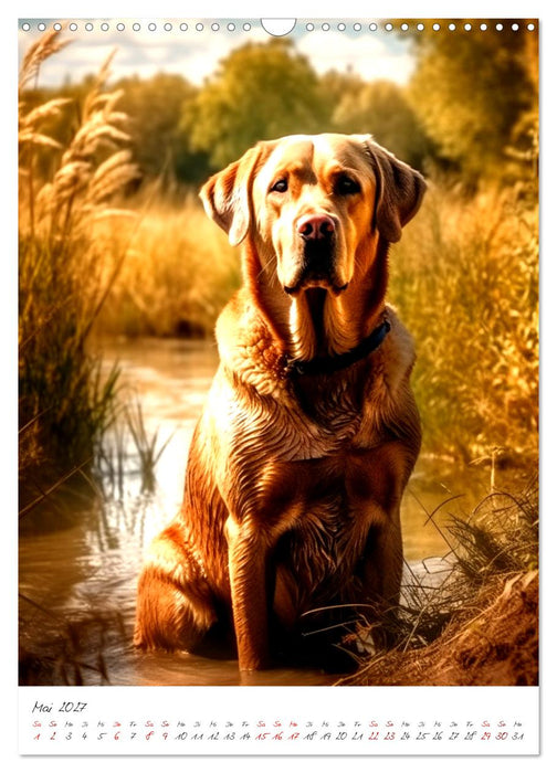 Der Labrador (CALVENDO Wandkalender 2027)