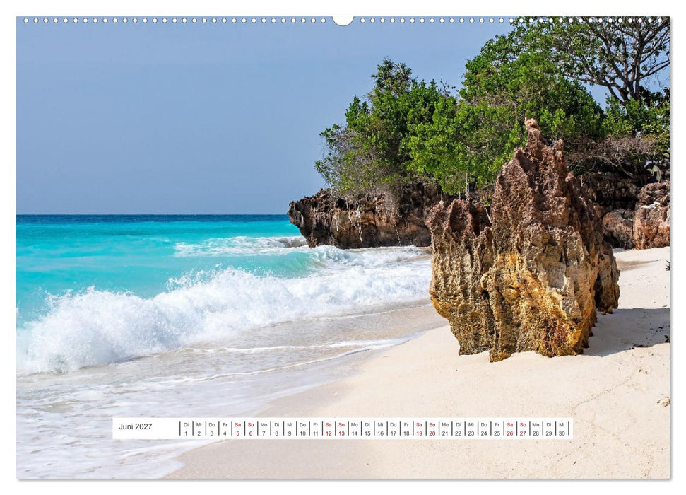 Sansibar - Sonne, Sand, Meer (CALVENDO Wandkalender 2027)