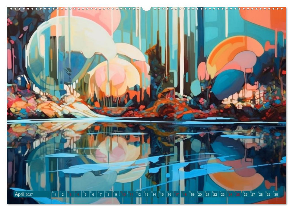 Farbdimensionen (CALVENDO Premium Wandkalender 2027)