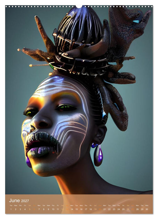 Voodoo Queens (CALVENDO Monthly Calendar 2027)