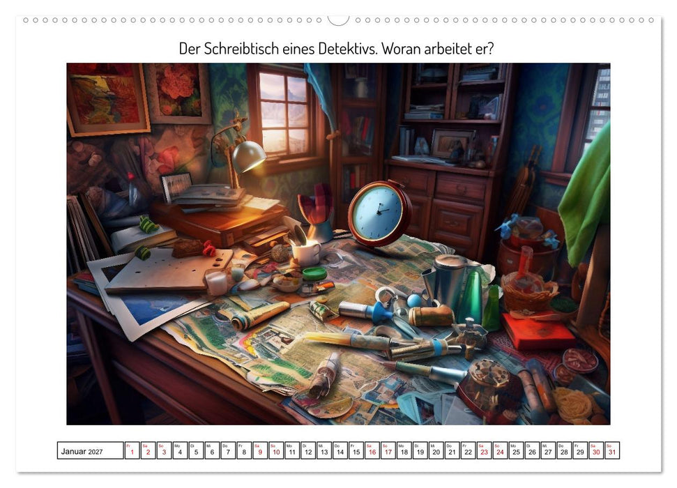 Lauter verrücktes Zeug (CALVENDO Wandkalender 2027)