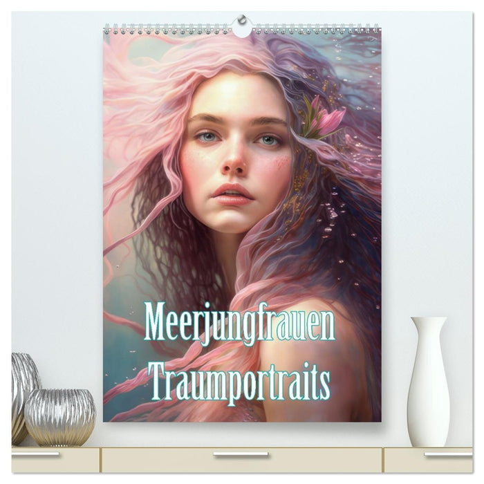 Meerjungfrauen Traumportraits (CALVENDO Premium Wandkalender 2027)