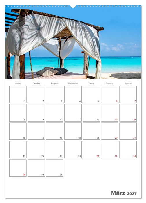 Sansibar - Traumreiseziel (CALVENDO Wandkalender 2027)
