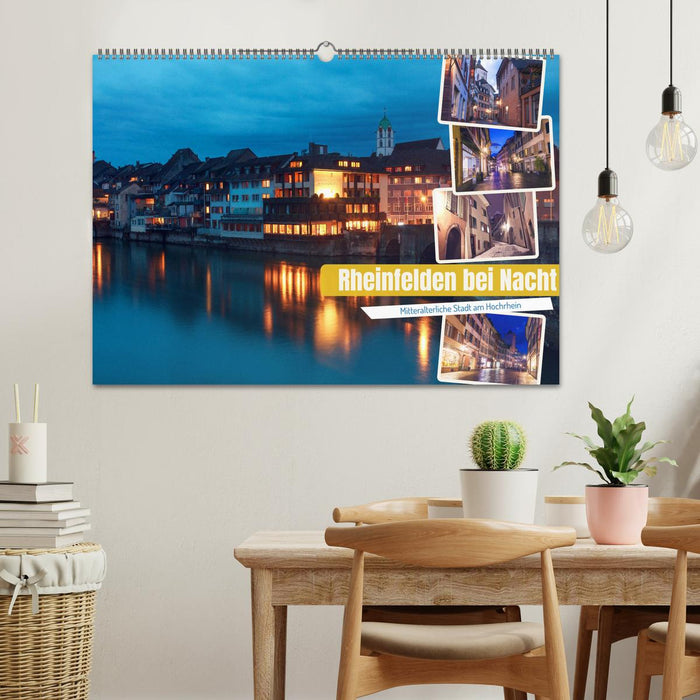 Rheinfelden bei Nacht (CALVENDO Wandkalender 2027)