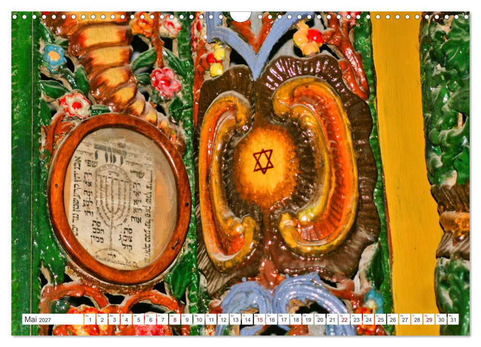 Davidsterne als Symbole des Judentums (CALVENDO Wandkalender 2027)