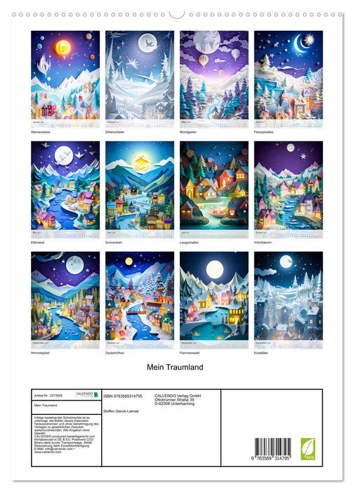 Mein Traumland (CALVENDO Premium Wandkalender 2027)