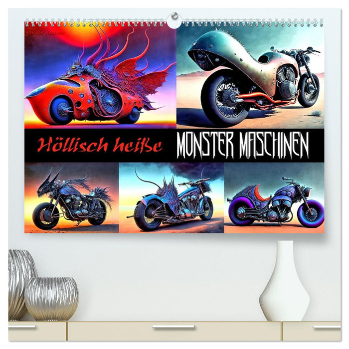 Höllisch heiße Monster Maschinen (CALVENDO Premium Wandkalender 2027)
