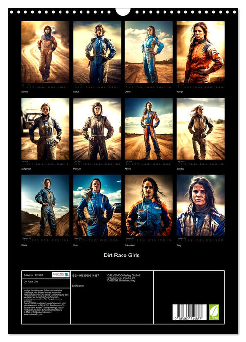 Dirt Race Girls (CALVENDO Wandkalender 2027)