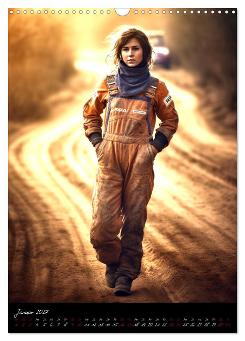 Dirt Race Girls (CALVENDO Wandkalender 2027)