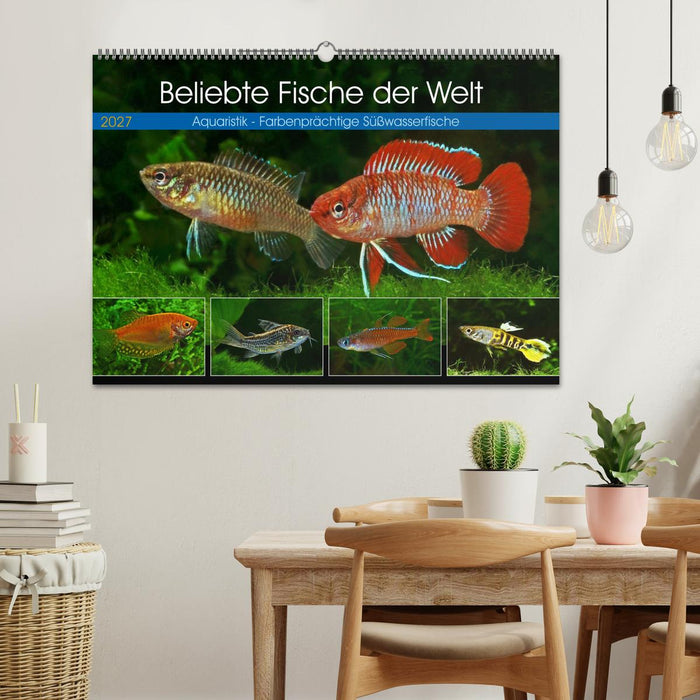 Beliebte Fische der Welt (CALVENDO Wandkalender 2027)
