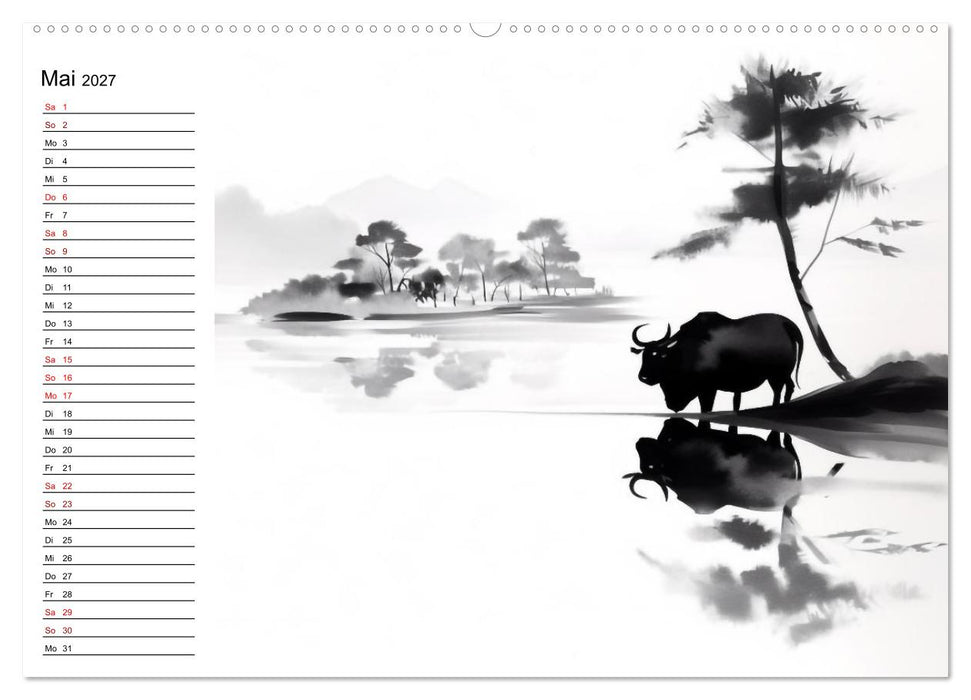 Inmitten der Ruhe (CALVENDO Wandkalender 2027)