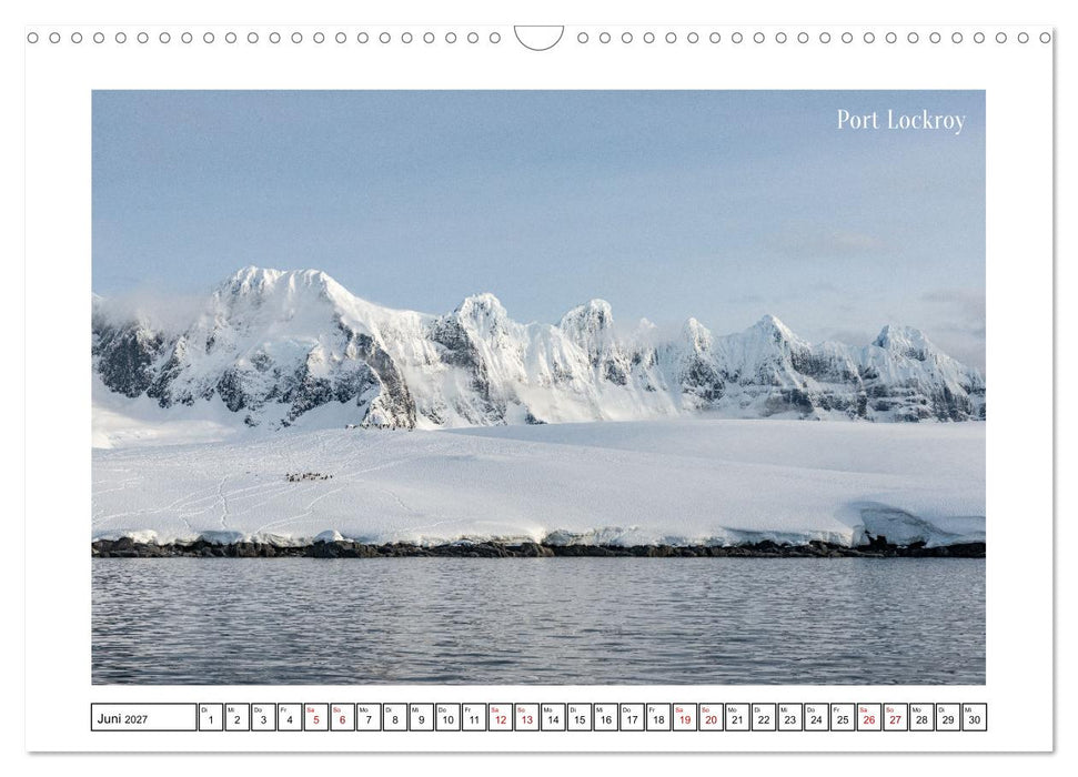 Die Antarktis - Eis, Meer und wilde Tiere (CALVENDO Wandkalender 2027)