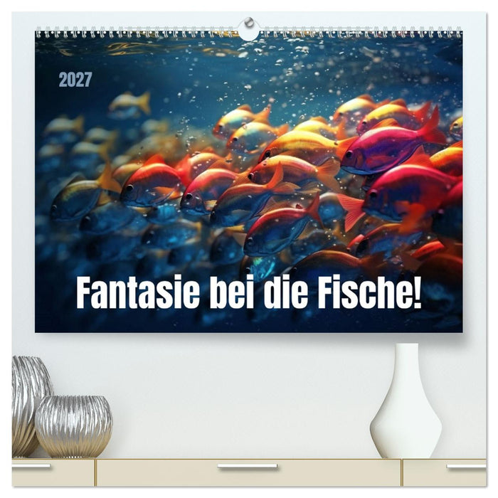 Fantasie bei die Fische! (CALVENDO Premium Wandkalender 2027)
